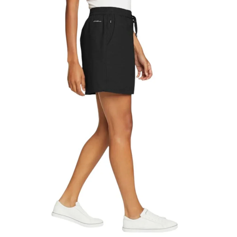 Eddie Bauer Black Tulip Hem Women's Skort, Medium
